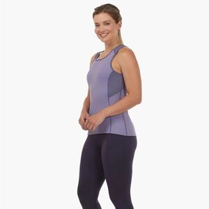 NEW NWT Freedom Tech Riding Tank Top violet dawn medium